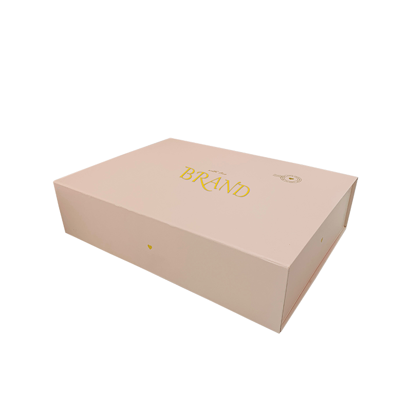 Pink Elegant Paper Gift Box Formato collaborativo Box personalizzato per i vestiti