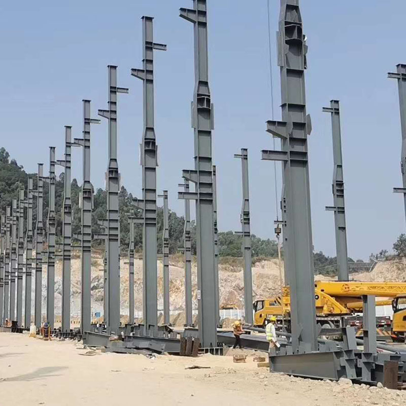 Costruzione di uffici commerciali con struttura in acciaio