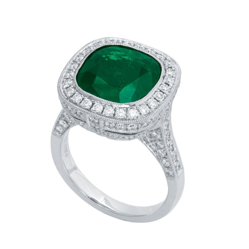 Le donne in stile europeo e americano semplice atmosfera nido artiglio set zircone 925 anello in argento Cina Ruifanbao fabbrica di lavorazione dei gioielli