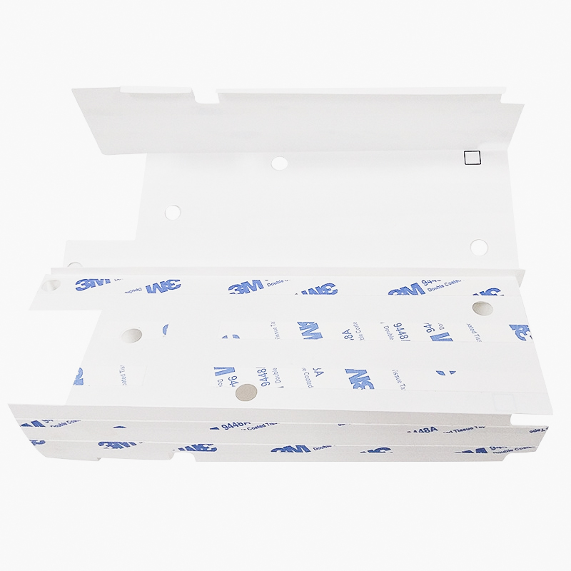 La nuova guarnizione isolante bianca ge-fr1 foglio isolante ignifugo foglio isolante in PC può essere fustellato stampaggio lavorazione