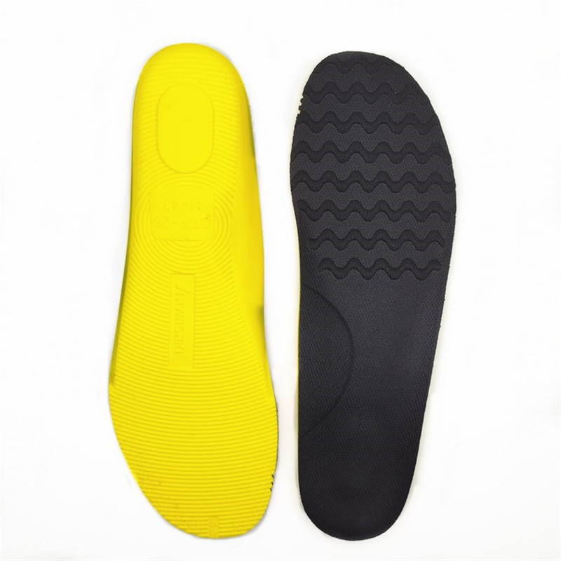Respirabile shock PU assorbe l'alta rimbalzo baminton sport insole