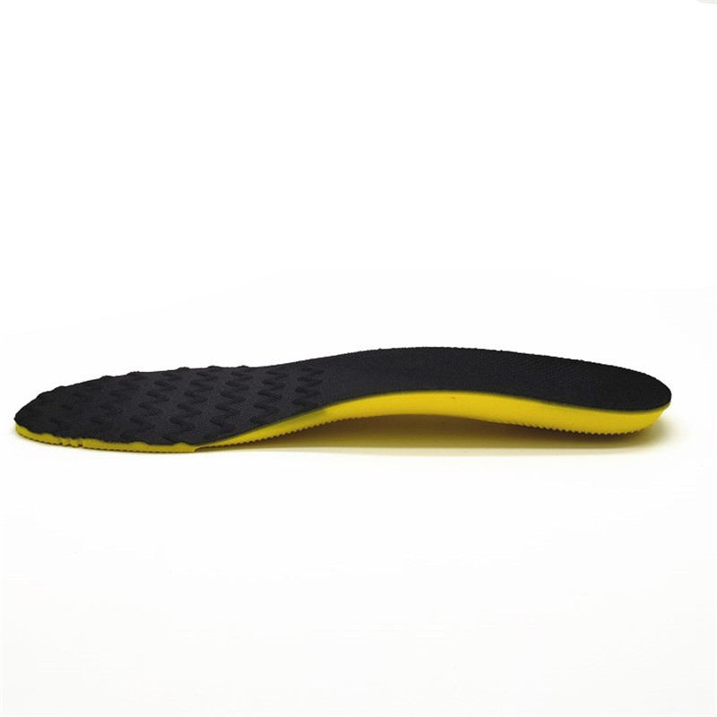 Respirabile shock PU assorbe l'alta rimbalzo baminton sport insole