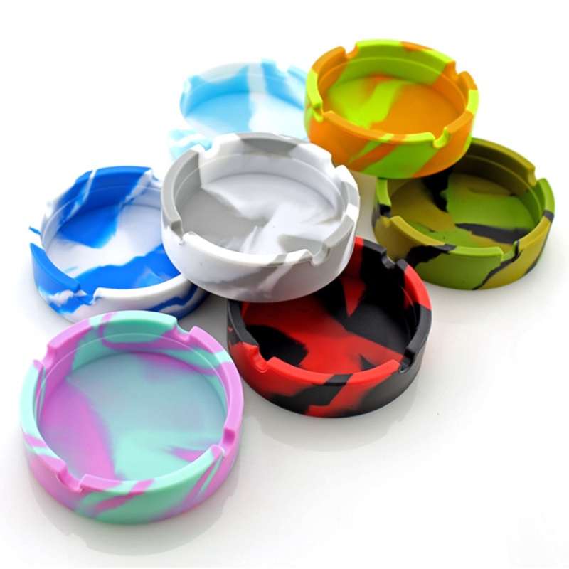 Posacenere rotondo mimetico