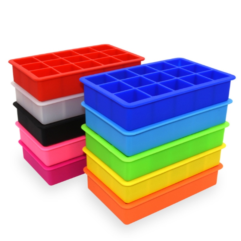 Gel di silice reticolo di ghiaccio gel di silice 15 griglia di ghiaccio gel di silice scatola di ghiaccio 15 reticolo di gel di silice griglia di ghiaccio accessori per la produzione di ghiaccio scatola per alimenti