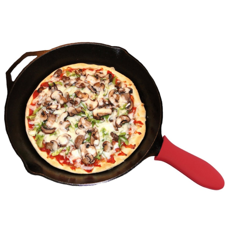 Copri manico in gel di silice addensato copri manico in padella padella in gel di silice manico guanto isolamento termico copri manico in padella antiscivolo