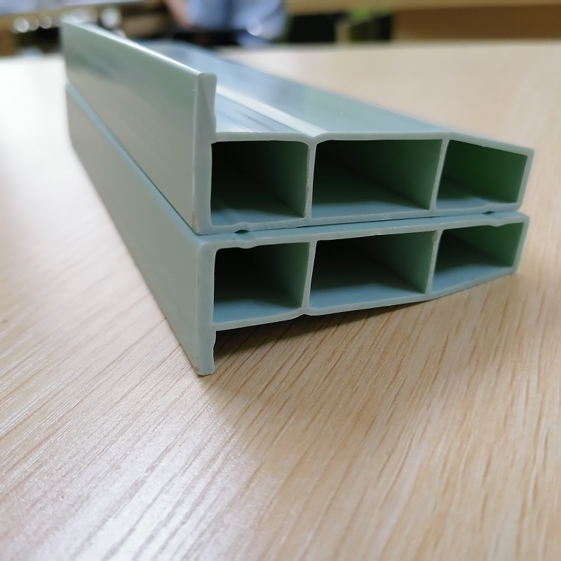 Produttore cinese di profilo in PVC tuyere produttore di profili cavi in ​​PVC profilo in PVC a sezione L per sistema di ventilazione