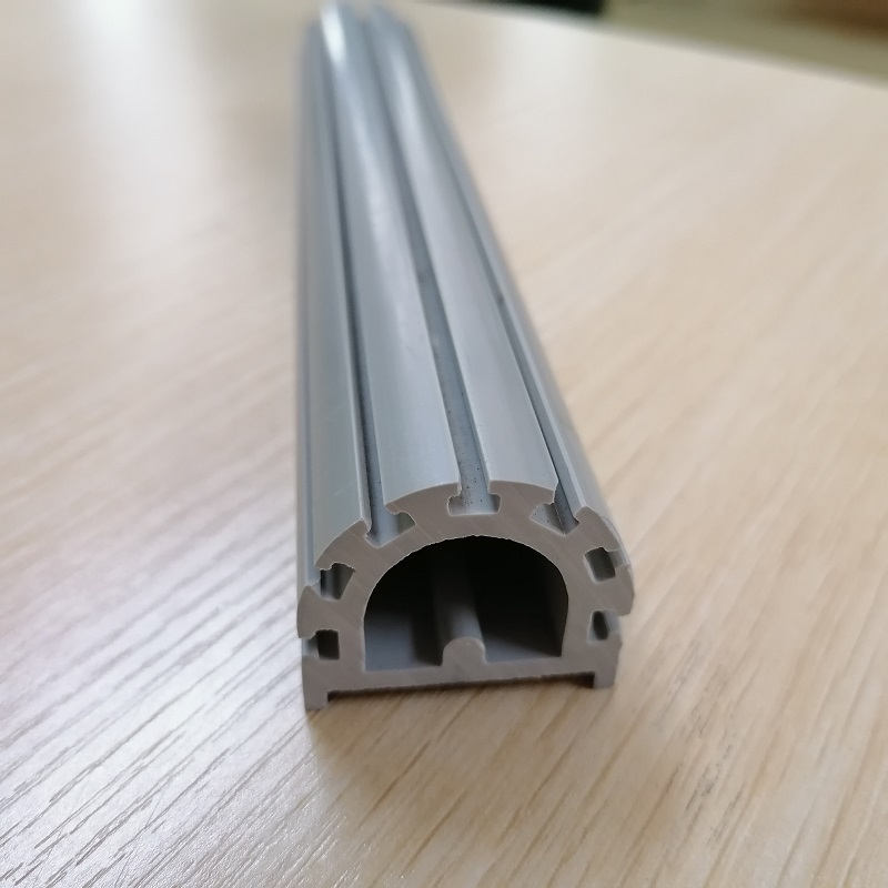 Profilo in pvc su misura non standard Profilo industriale in pvc Profilo in pvc a forma di D.