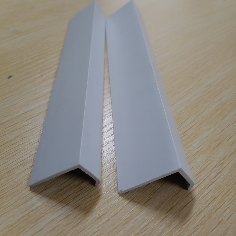 pvc Profilo di tipo Plastic l profilo di canale pvc protezione trim Angle Trim