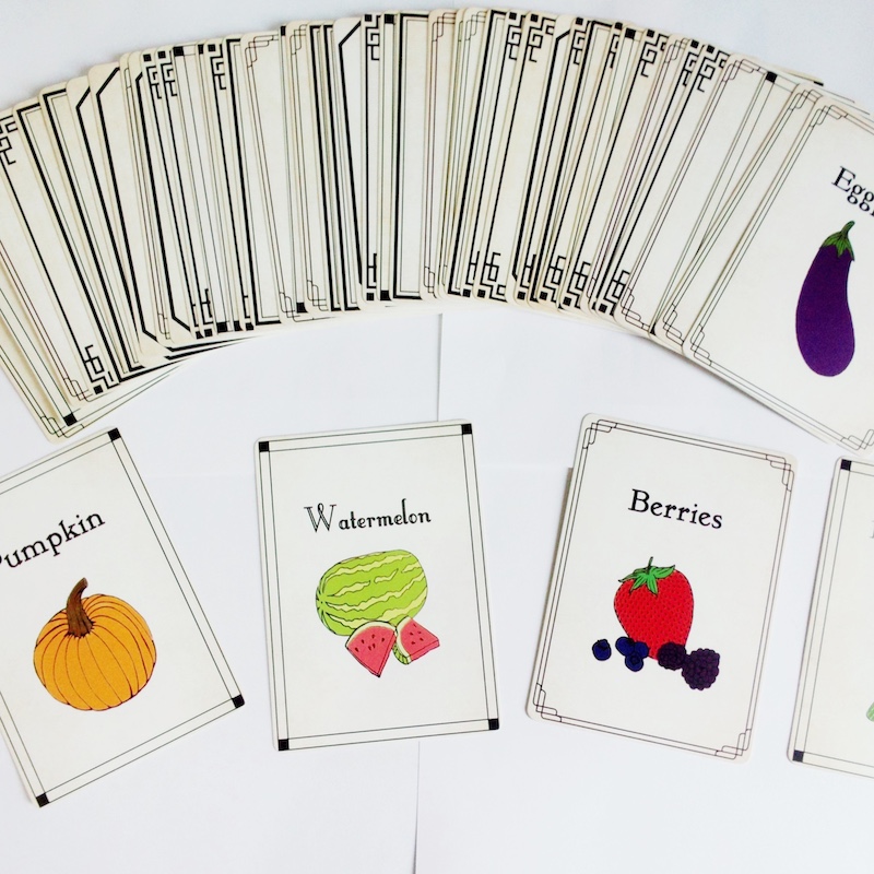 Servizio di stampa che gioca scheda Deck