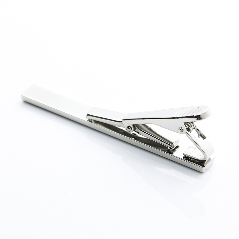 Fermacravatta da uomo in acciaio inossidabile al carbonio realizzato in accessorio di gioielli in Cina