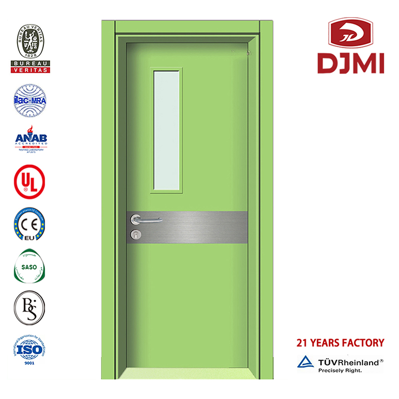Nuove impostazioni Principali sculture in legno Design Ospedale Childern Porta tagliafuoco Fabbrica cinese Design in legno fantasia Porte igieniche Porta in legno Alta qualità Prehung Manuale di installazione interna Porte ospedaliere P...
