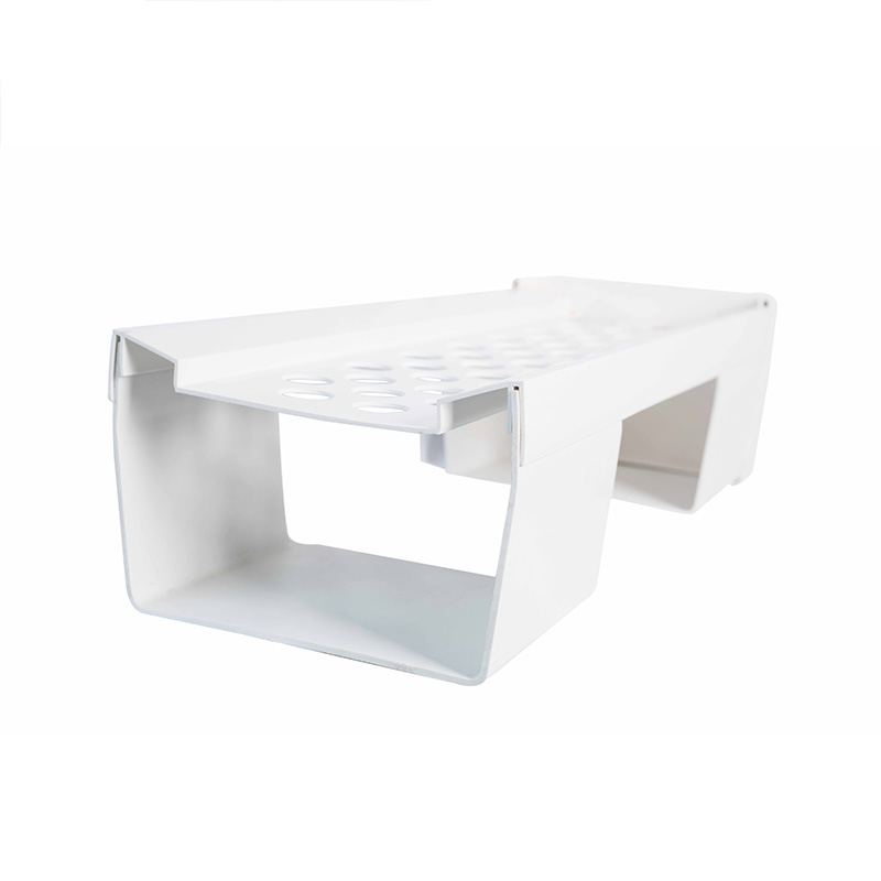 Custom Profilo di plastica PVC estrusione tubo quadrato per le cascate sipario di plastica in PVC scanalatura muro di bordatura