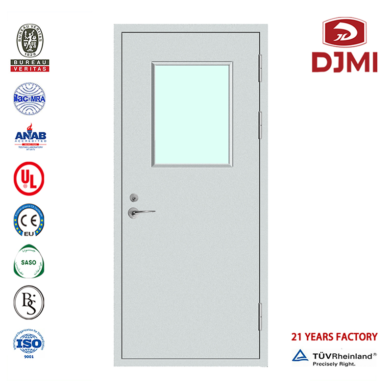 Materiale economico 2 Hours Rating Fire Rated Steel Fire-Project Door Grade Iii Personalizzato Porte di ingresso Votate Fire Resistente Seal Fire Door Grade Ii Nuove impostazioni Ul Fm Certificated 2 Hours Resistente Porte Nepal Steel Fi...