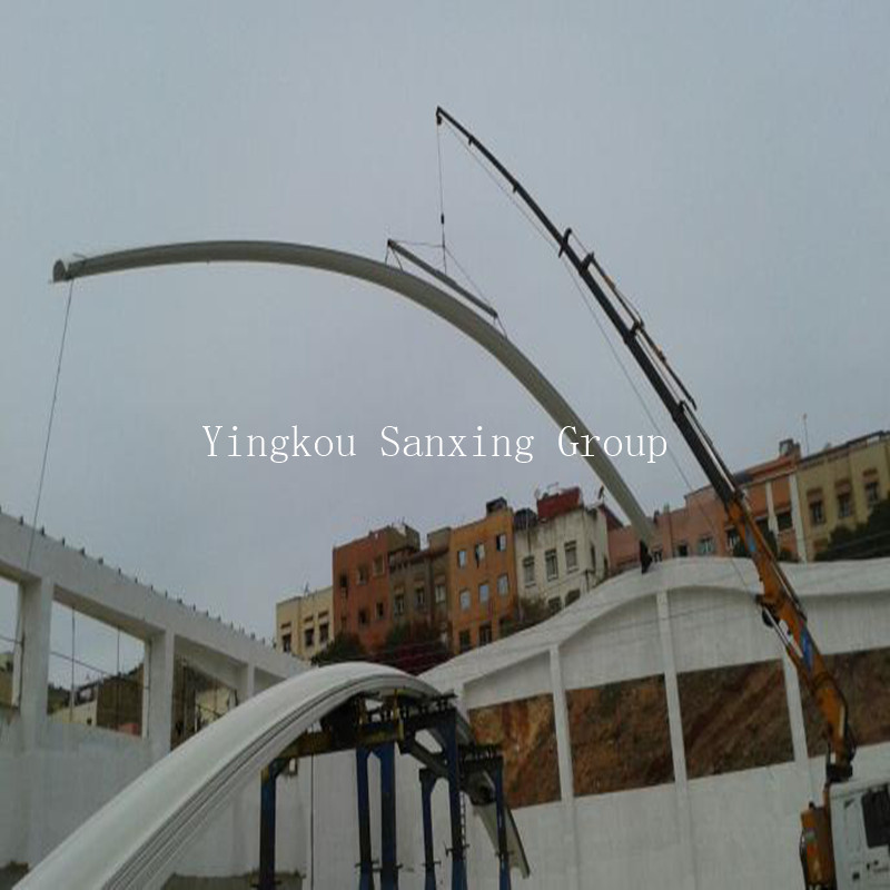 Crack-joint No-Giroder Large Span Roof Making Machine