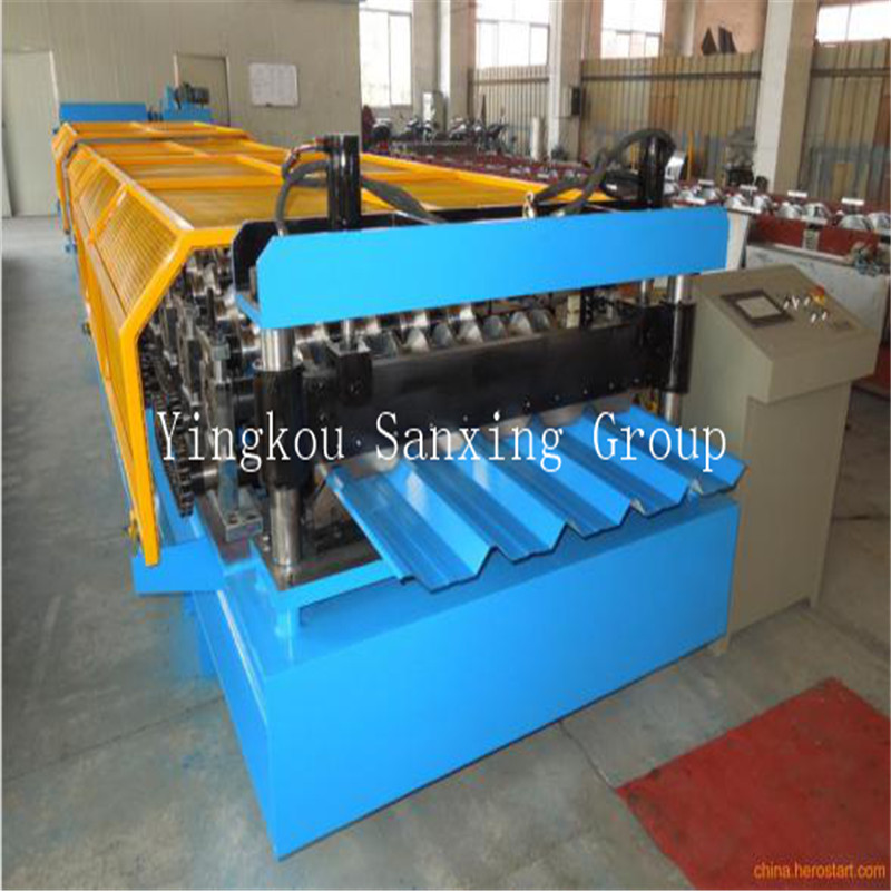 Flat Sheet Corrugated Roll Forming Machine