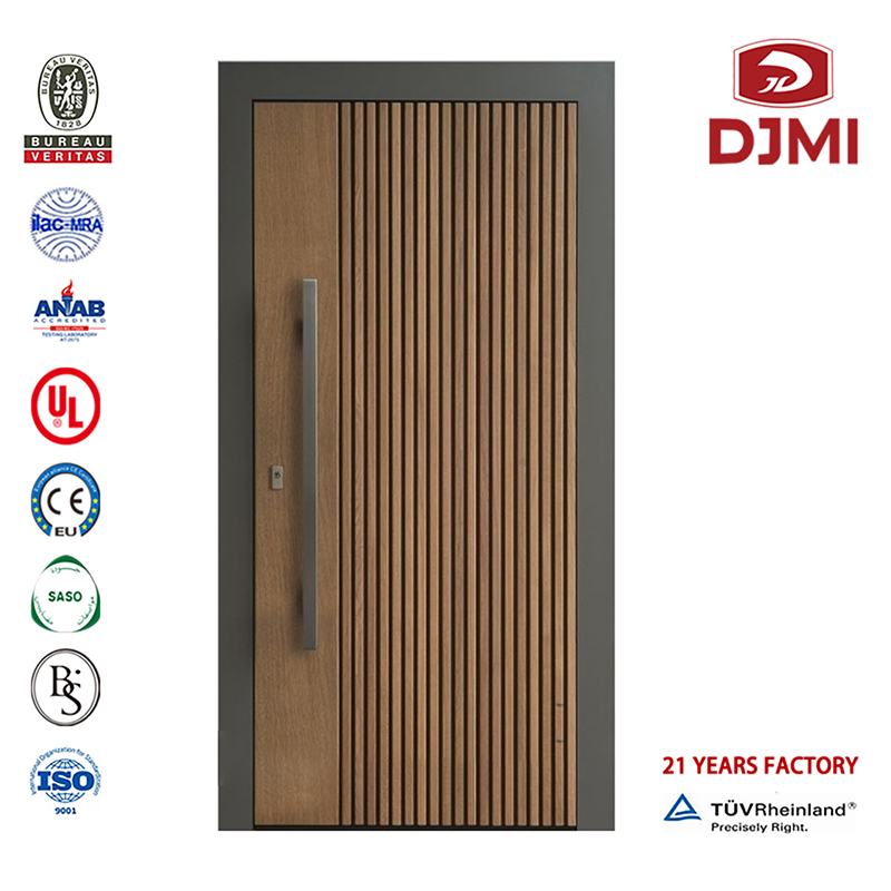 Modello di casa economica Porta d'ingresso in legno rustico B Porte antincendio standard per hotel Definizione foglia di sicurezza personalizzata Porta in legno antincendio per hotel Porte in legno di alta qualità Fd 90 minuti Porta in ...