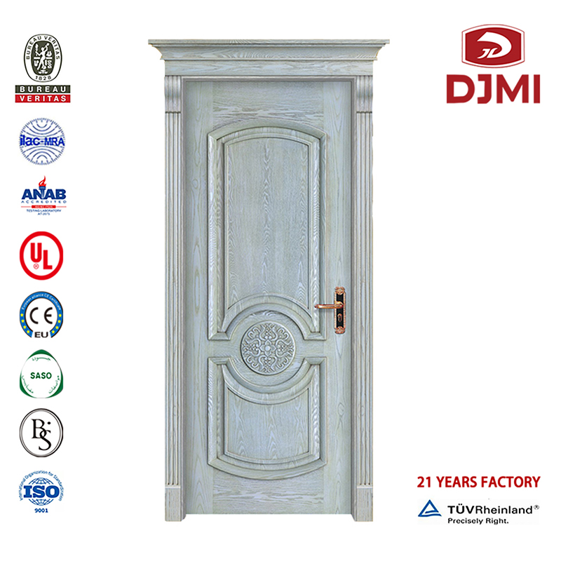 Porte in legno composite in plastica Porte in legno composite in Brasile Personalizzate Designs In Pakistan Porte in legno solido non saldate porte interne Mdf Pcv Engraed in legno Porte Single Wood White Color Glass Door