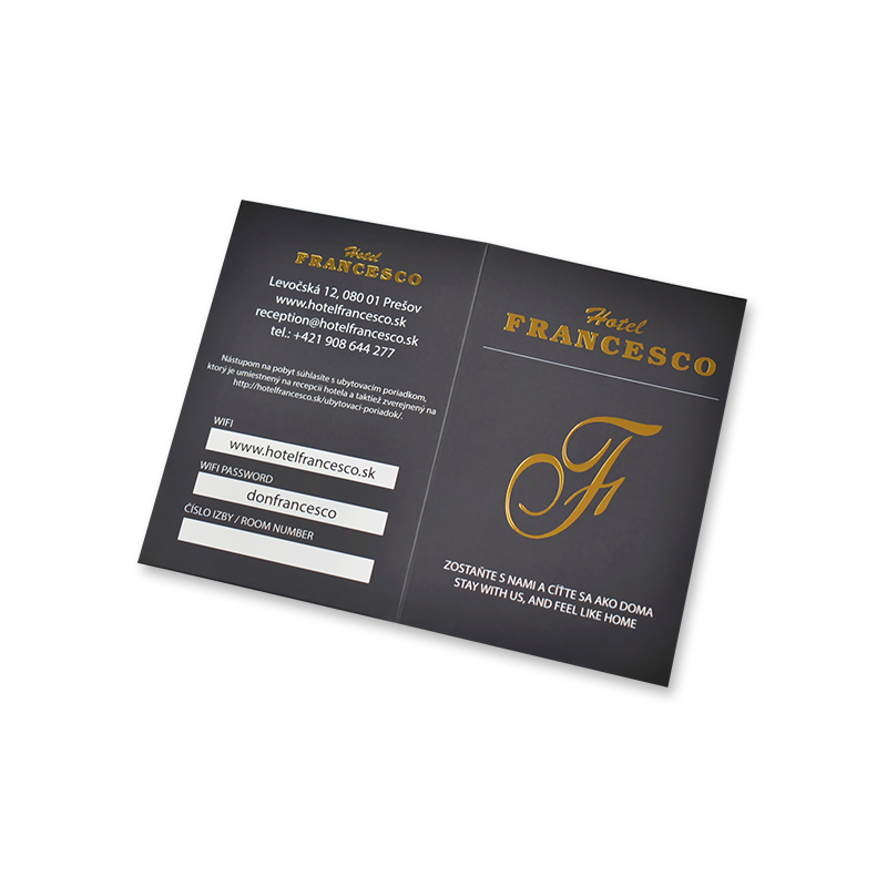 Portacarte chiave dell'hotel/Gloss