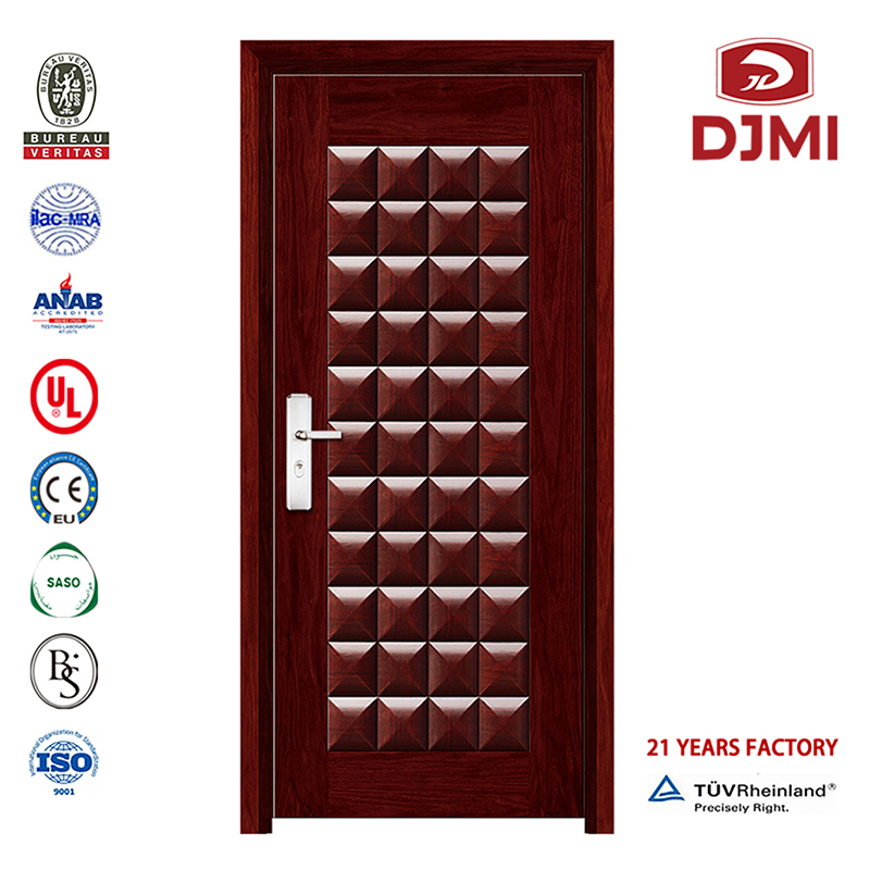 Porte a buon mercato con vetro blindato Prettywood Home Main Door Solid Wood Gate Design Customizzato Entry Armoured Style Main Solid Wood Armored Door Models New Settings Armoured Doors Louver Main Solid Armored Door