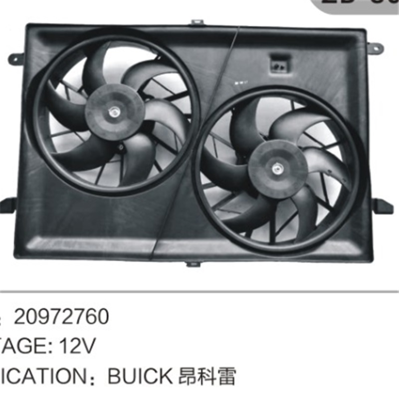 Gruppo ventola radiatore 20972760 per BUICK ENCLAVE