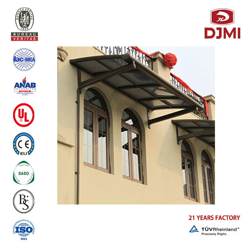 Brand New Gazebos Per la vendita Carport Polycarbonato Garages Hot Selling Roof Gazebo Residential Aluminum Policarbonato Carport Canopy Personalizzato per porte e Terraces Commercial Polycarbonato Carport Canopy