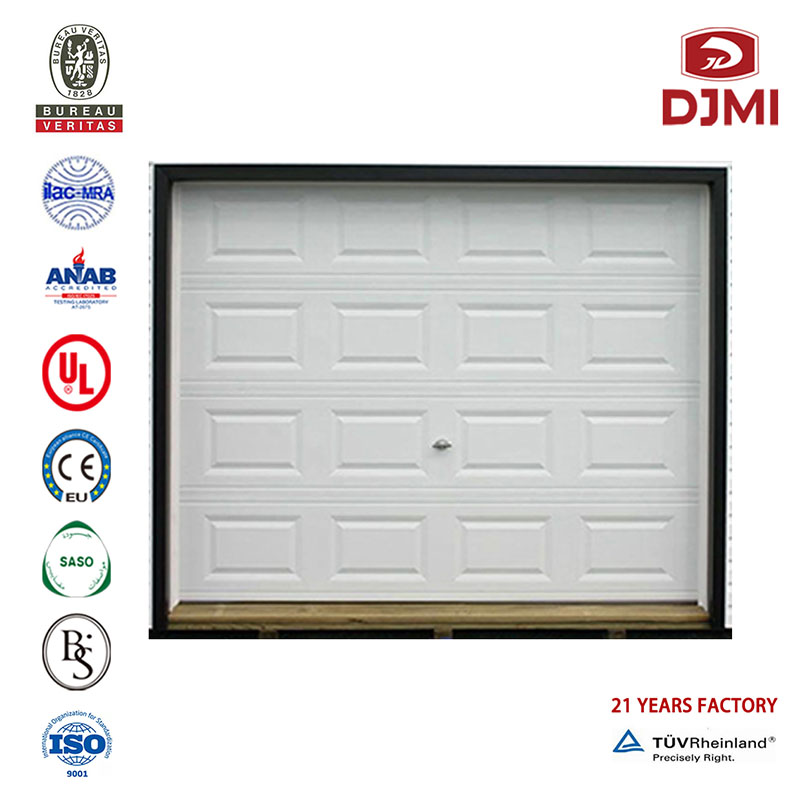 New Design Electric Aluminum Roll Up Modern Grage Garage Door Motor Brand New Sound Insulation Manufactuer Security Garage Door Opener Remote Hot Selling Roll Up Manufacter Standard Two Auto Glass Garage Door