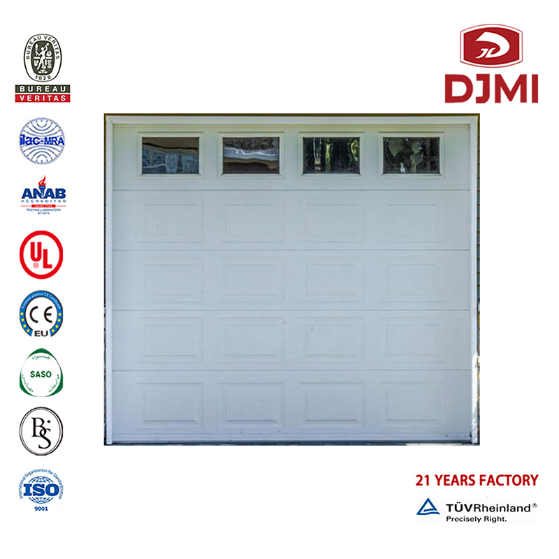Personalizza le porte di produzione in alluminio usate per vendere Roller Doors Porta Porta multifunzionale Alluminio in alluminio a colori Due produttori di alluminio professionista di Garage Door Rolling Best Electric Up And Over Garag...