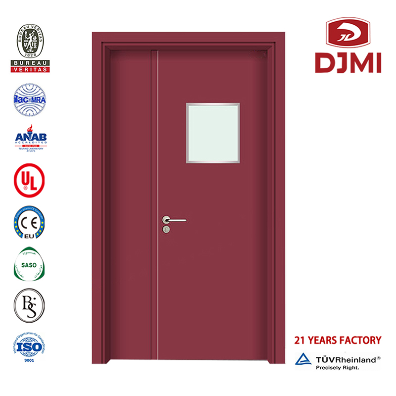 Cheap Wood with Side Windows Toilet Glass Standard Hospital Door Custom Paint Grade Fiberglass Hotel Equipment European Design Door Settings Stain Grade Exterior Doors Hotel Fire Rated New Model Hospital Door