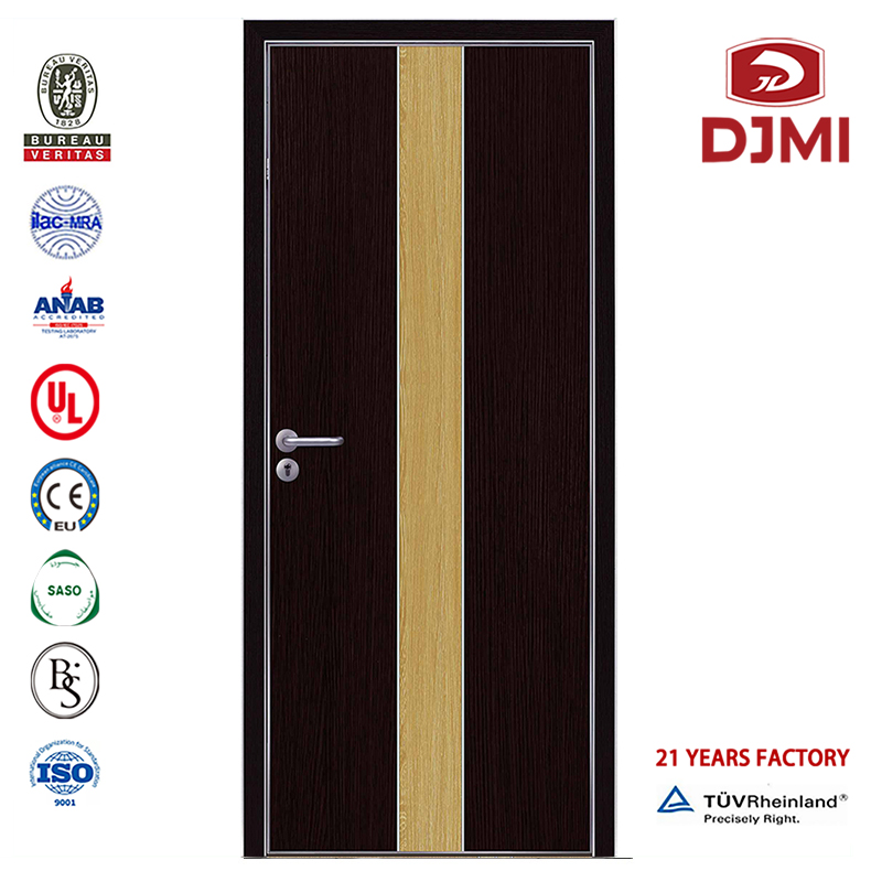 Mdf di alta qualità in legno massello singola melammina a filo porta d'ingresso per camera da letto Prezzo porte laminate con finitura in melamina Porta interna in legno a buon mercato della fabbrica della Cina Porte in legno personaliz...