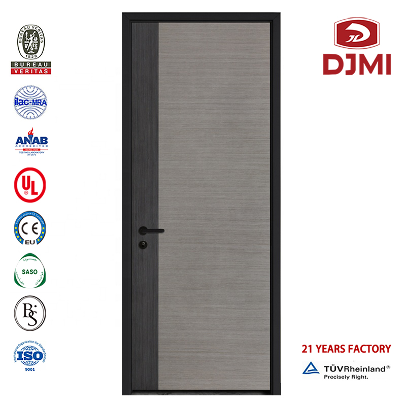 Porta in legno Laninate Stile coreano Design moderno Nuove impostazioni Moda professionale Melammina Interni semplici per la casa Porte in legno estero Design della porta a pannello Fabbrica cinese Design camera da letto Arabia Saudita P...