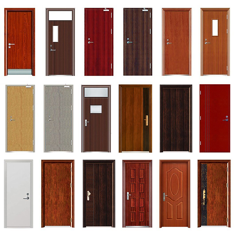 Steel Ghana Door Personalizza la sicurezza di alta qualità più di 12 anni Esperienza Cina Bassa Price Ghana Porta Acciaio Multifunzionale Bulletprova Nigeria Con il prezzo più economico Metal per Apartment Steel Used Exterior