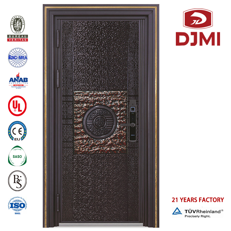 Exterior Security Aluminum Steel Mian Cheap Security Italian Residential Safety Turkish Steel Wood Door/Metal Vision Armoured Door with Casted Aluminium Panel Customized Wood Armored Security Steel in legno Casting Aluminium Slab Armoure...