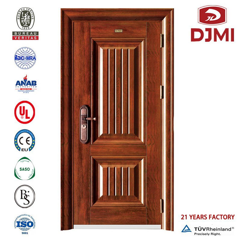 Hot Selling Turkish Security Doors Indian Main Designs Flush Door Personalizza l'ultima Design Security Steel Made in China Hollow Metal Doors Exterior Doors Multifunzionale Turchia Steel Hollow Metal Doors