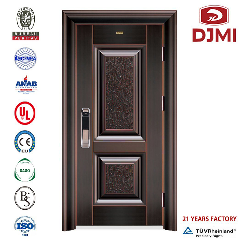 Brand New King Doors China Luxury Security Steel Front Door Designs Hot Selling Turkish Security Doors Indian Main Designs Flush Door Personalizza l'ultima Design Security Steel Made in China Hollow Metal Doors Exterior Door