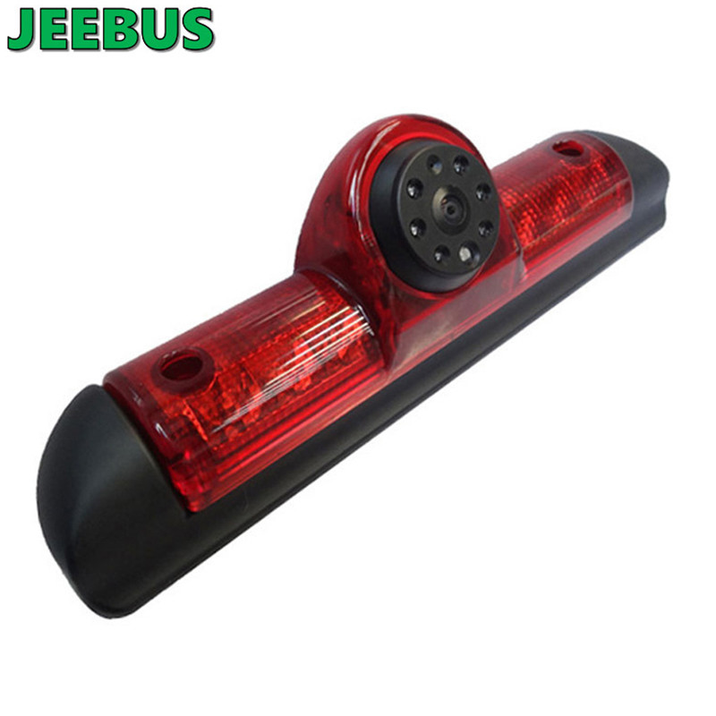 Videocamera con luce di stop ad alto livello impermeabile per visione notturna HD per Fiat Ducato 2006-2017 3 Gen Peugeot Boxer, Citroen Jumper e così via