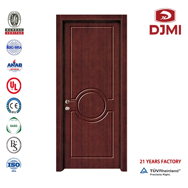 Porte di alta qualità Frosted to Hinge Glass Inserisci legno interno porta a buon mercato porte scorrevoli dime Moon Wooden Wood and Glass Door Personalizzati Porte di legno legno di vetro Design