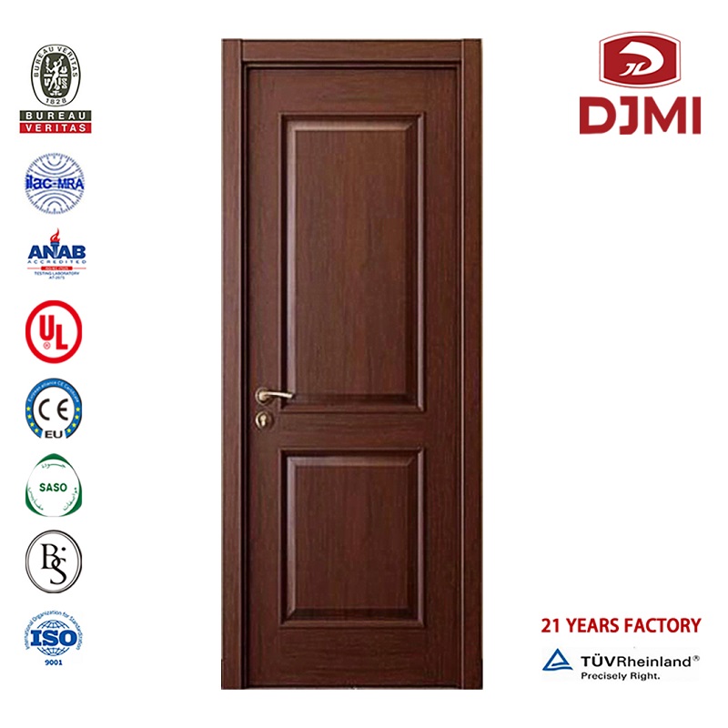 Disegni in legno di alta qualità per porte in legno Porta anteriore in legno con vetro Porta interna in legno a buon mercato Porta a filo in legno massello con design personalizzato in vetro Porte esterne Porta interna in legno con dopp...