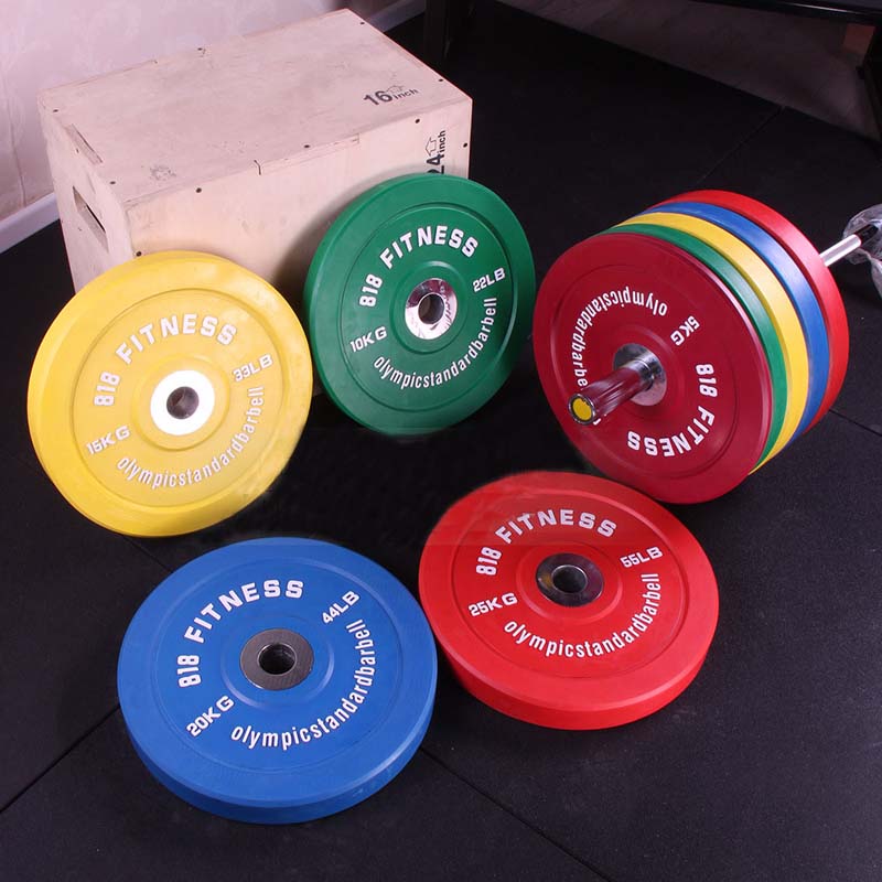 Black/Color Cast Iron/Steel/Rubber Lb/Kg Change Tri Grip/Gym/Olympic/Training/Competation/Standard Calibrated/Fractional Bumper Lifting Plates in Stock