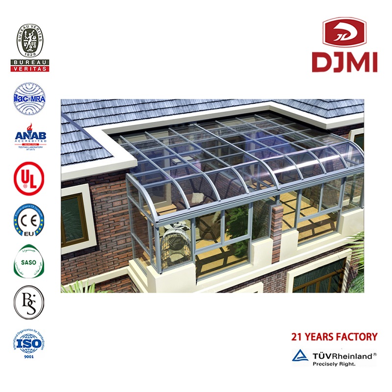 Factory Best Seller New Design Aluminum Glass Sun Room New Panels for Sale Tea Sunroom Camera Ragionevole Meeting Camera di vetro Design New Cheap Arredamento per la vendita di vetro temprato vetro Balcony Sunroom Shanghai Factory Price ...