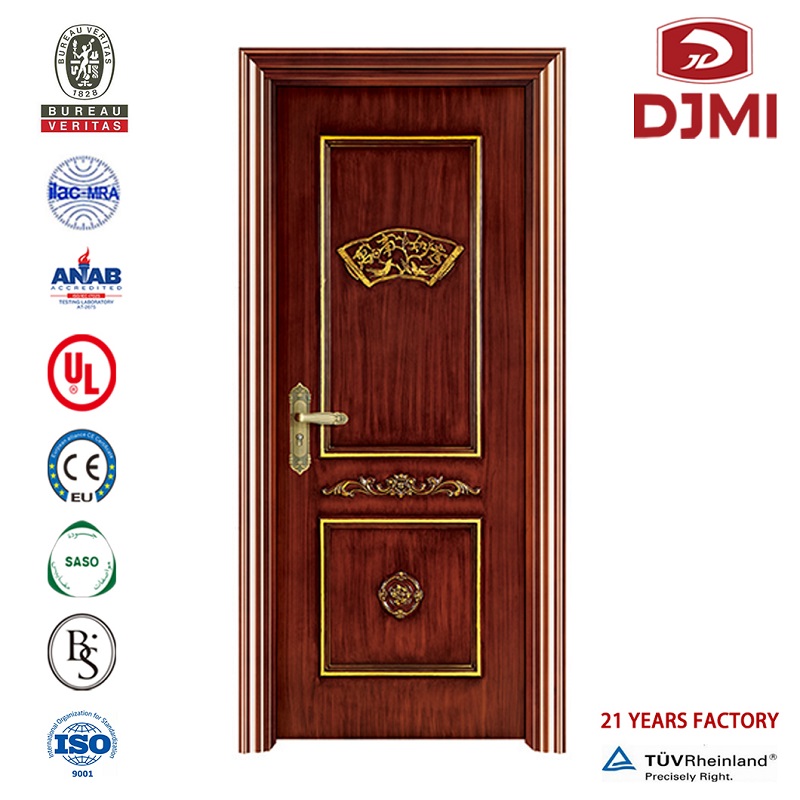 Interno a buon mercato Solid Wooden Doors Laminate Prezzi Plastic Apartment Door Personalizzato Moda Professionale Melamina Semplice Laminazione Fogli Hpl Laminate Porte in legno Design Catalogo di design