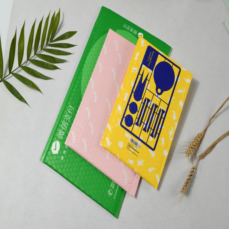 Durable custom bubble addensar poly mailing autoadesive bags