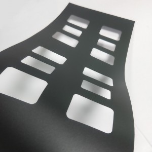 0.175mmPC lamiera isolante nera resistente alle alte temperature del prodotto isolante per guarnizioni personalizzate