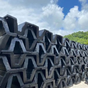 Marine Solid Arch 250H Rubber Fender Factory con High E.A.