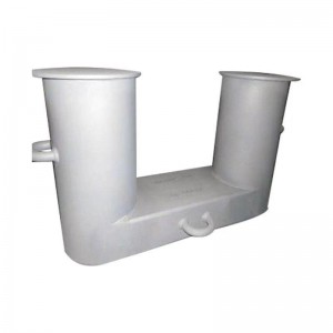 Accessori di imbarcazioni in acciaio Doppio bullone a croce per ormeggio di navi