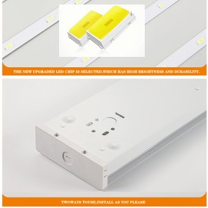 4FT LED Avvolgimento, 4000K Bianco neutro, 4 Luci per negozi a LED a piede per il garage