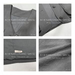 Costruzione di felpe Minimalista Sapore di colore solido cotone di colore e lino sovradimensionato su misura 18539