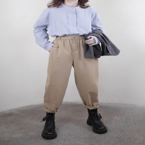 Design flessibile Minimalista Colore solido Casuale Sfollato Rivestimento su misura eccessiva