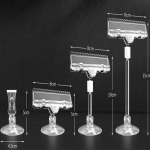 PP-716 porta etichetta del clip di prezzo porta etichetta del nastro porta etichetta clip Supermarket store clip