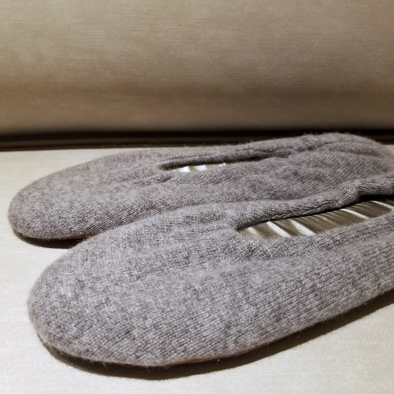 Cashmere Ballet Flat