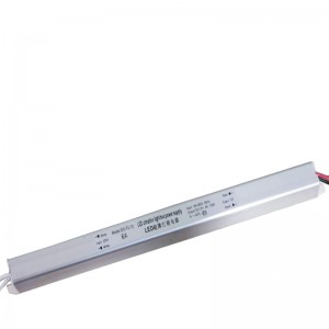 72W-12V-6A Caso grigio nero in alluminio impermeabile all’alimentazione elettrica a LED